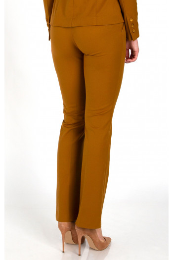 Straight Trousers in Brown [1]