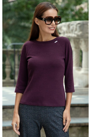 Warm Jumper in Purple