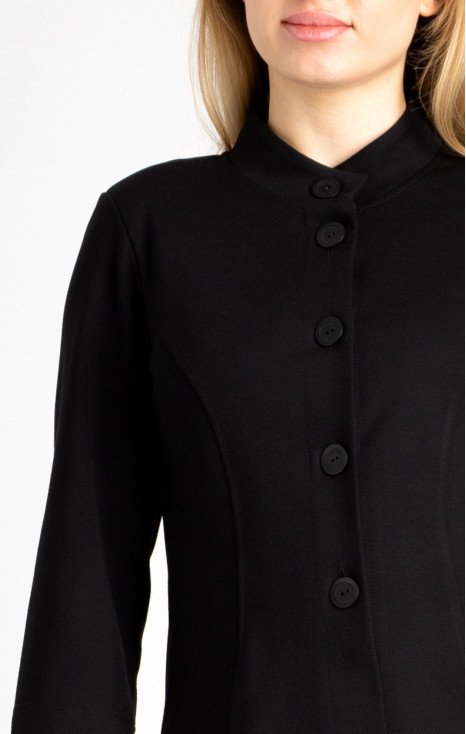 Tailored Short Jacket in Black