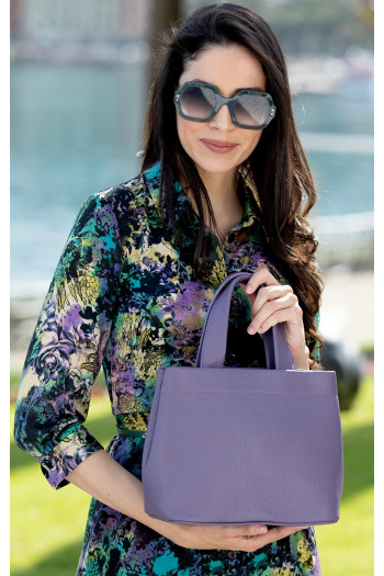 Medium Tote Bag in Purple