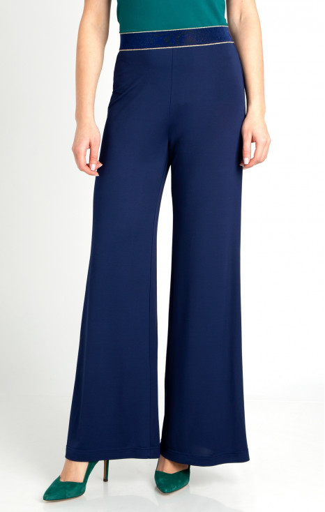 Loose fit trousers in Blue