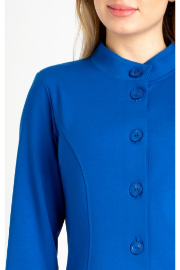 Tailored Short Jacket in Classic Blue [1]