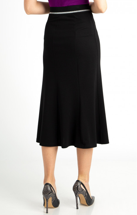 Black jersey skirt [1]