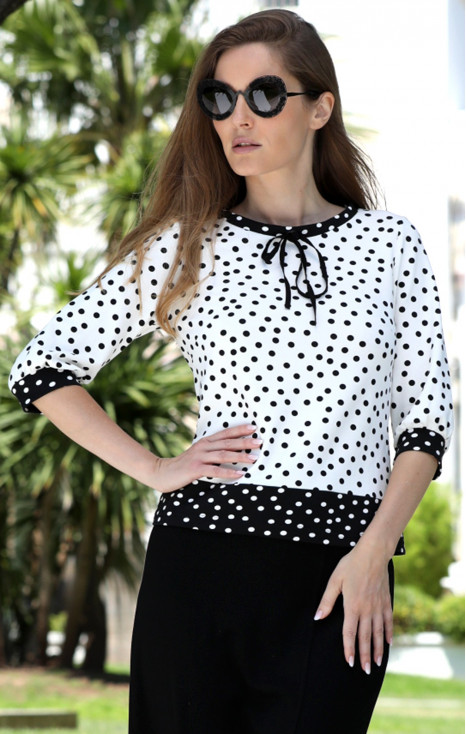 Loose silhouette blouse