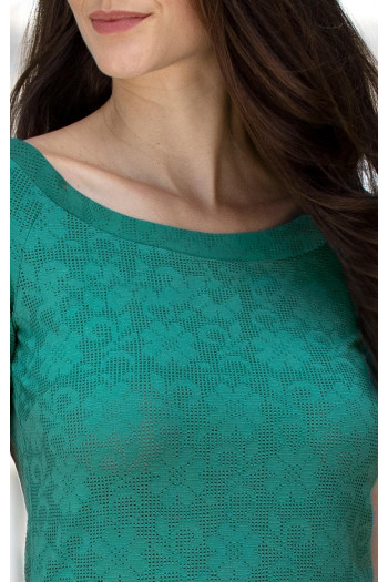 Lace Top in Tropical Green [1]