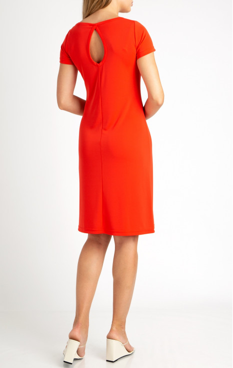 A line Dress in Red