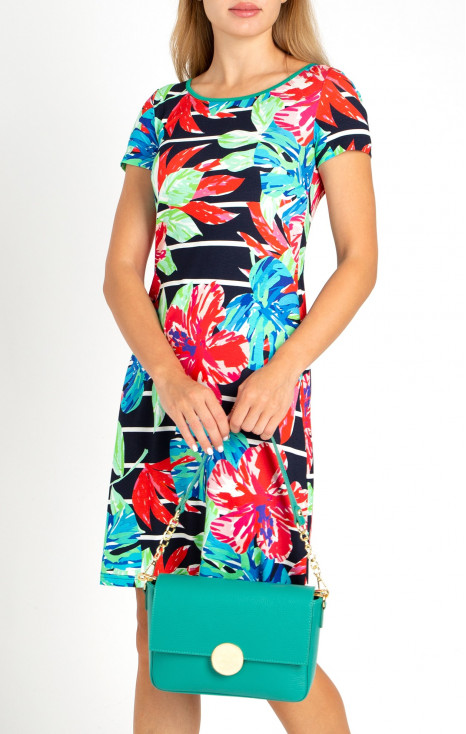 A line Floral Dress