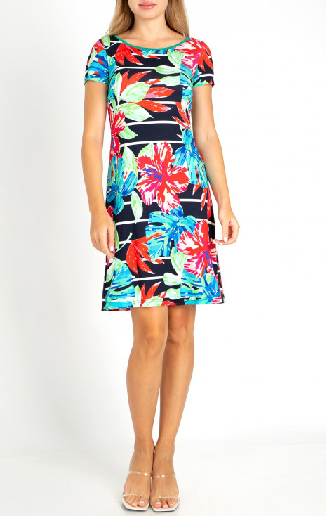 A line Floral Dress