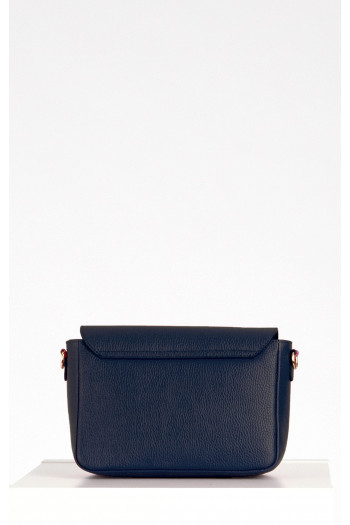 Shoulder bag with a Gold Chain in Indigo [1]