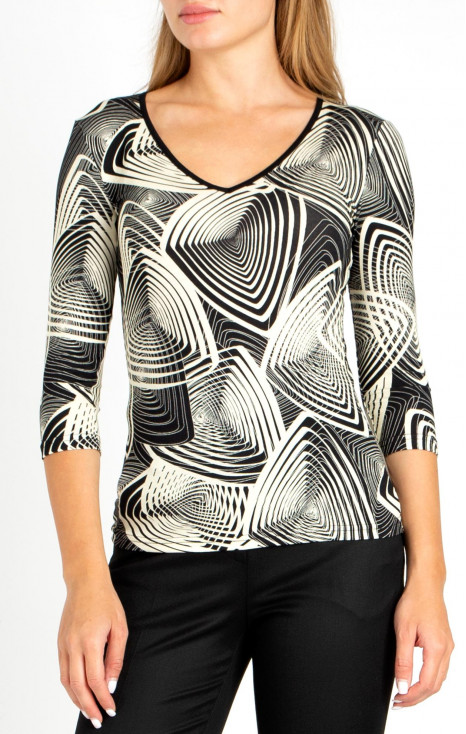 Soft Jersey Top with Print