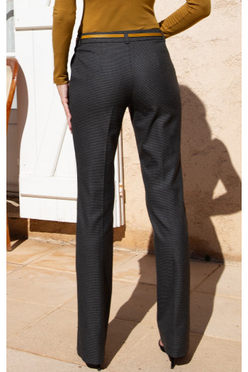 Formal straight-fit trousers [1]
