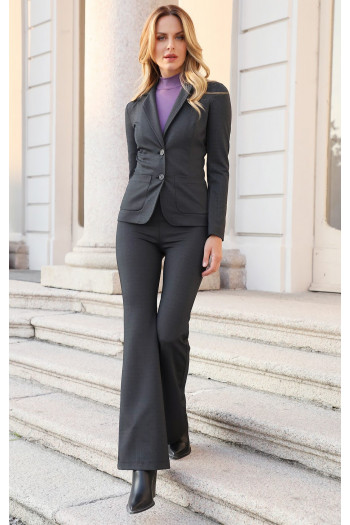 Tailored Blazer with Dots [1]