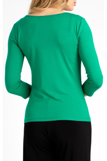 Soft Jersey Top in Vivid Green [1]