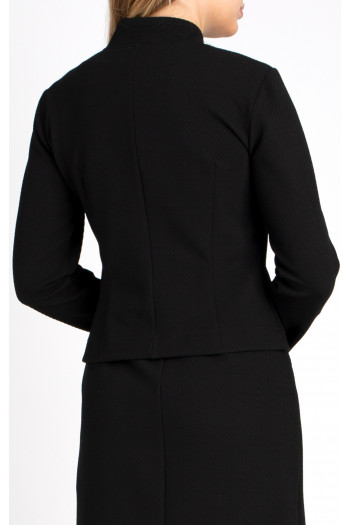 Tailored Short Jacket in Black [1]