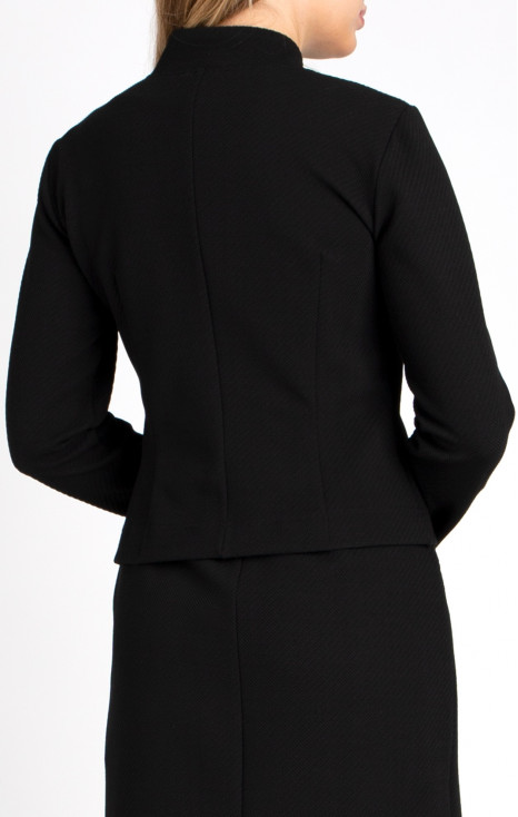 Tailored Short Jacket in Black [1]