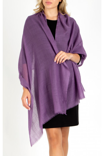 Wool scarf in Orchid Mist [1]