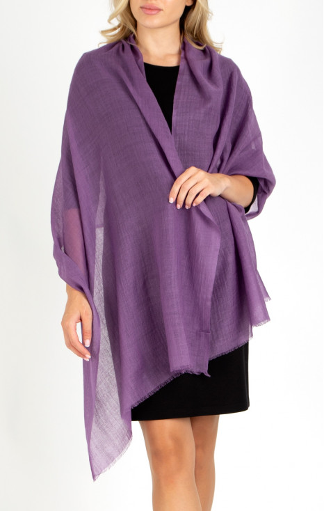 Wool scarf in Orchid Mist