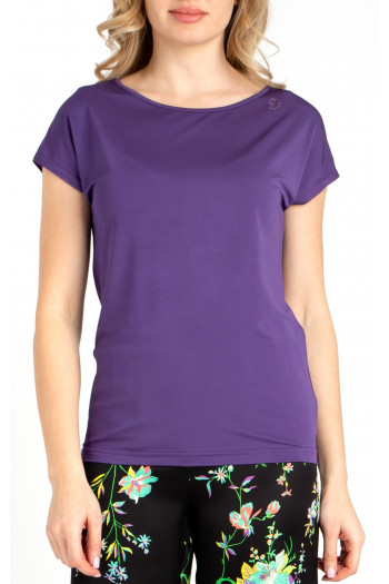 Top with Swarovski Crystals in Purple