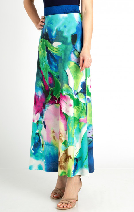 Maxi Skirt with Print [1]