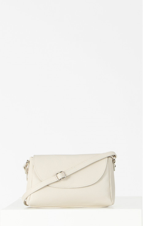 Mini Shoulder Bag in Cloud Cream