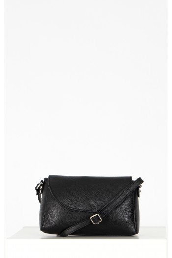 Mini Shoulder Bag in Black
