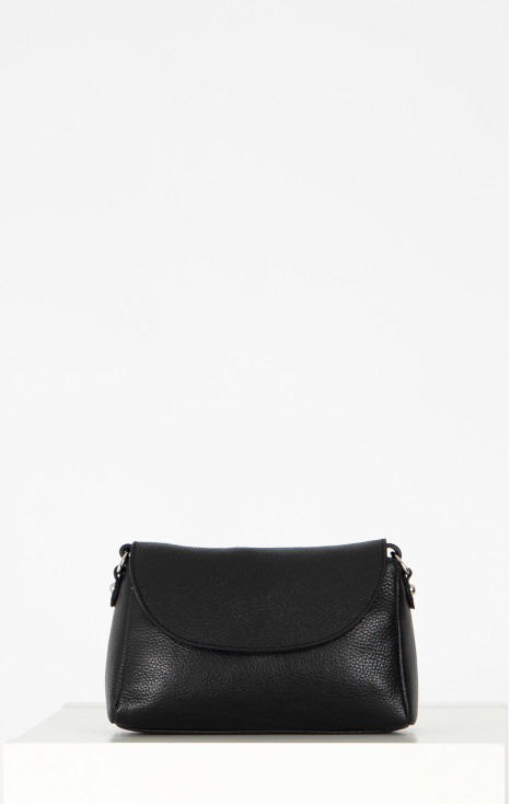 Mini Shoulder Bag in Black