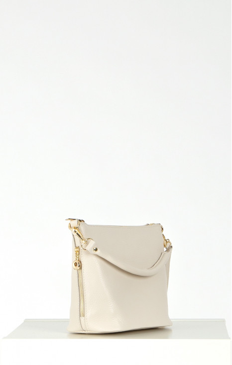 Mini Shoulder Bag in Cloud cream