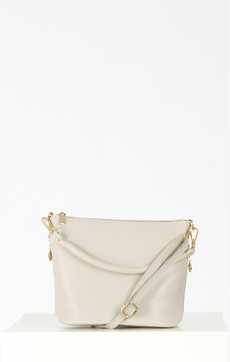 Mini Shoulder Bag in Cloud cream