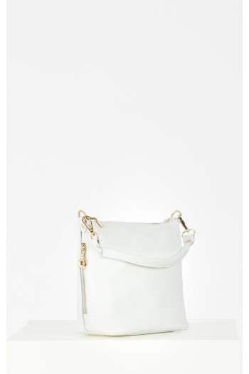 Mini Shoulder Bag in White [1]