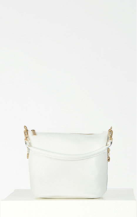 Mini Shoulder Bag in White