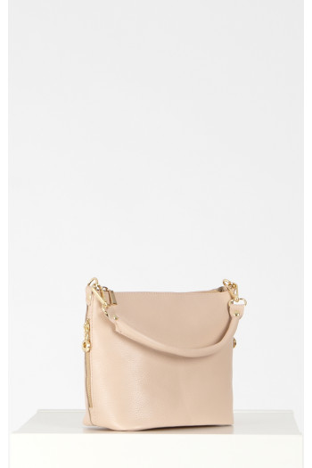 Mini Shoulder Bag in Nude [1]