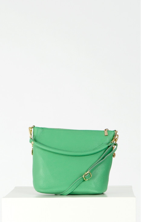 Mini Shoulder Bag in Jade Cream