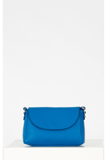 Mini Shoulder Bag in Blue Aster