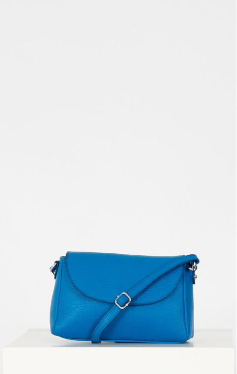 Mini Shoulder Bag in Blue Aster