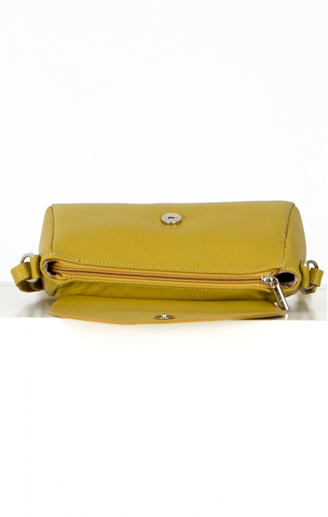 Mini Shoulder Bag in Golden Palm