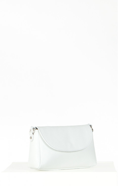 Mini Shoulder Bag in White