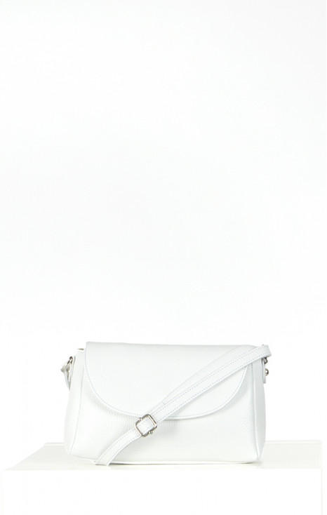 Mini Shoulder Bag in White [1]