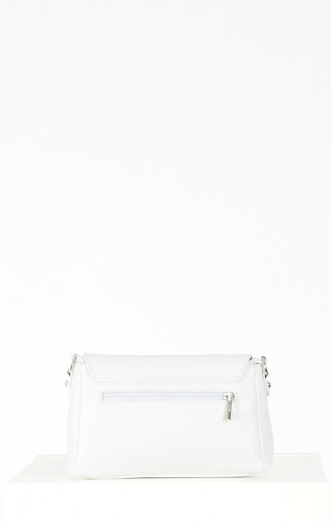 Mini Shoulder Bag in White