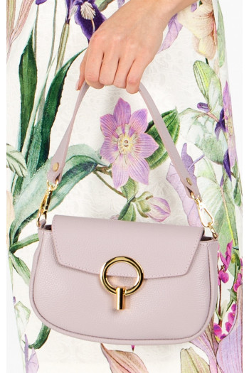 Genuine leather bag in Violet Ice [1]