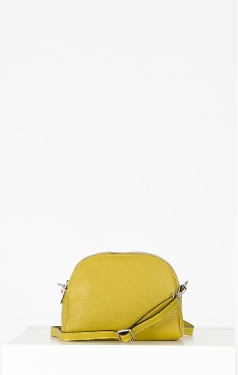 Leather Mini Bag in Golden Palm [1]
