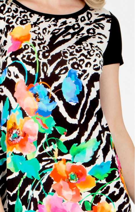 A line Floral Printed Dress