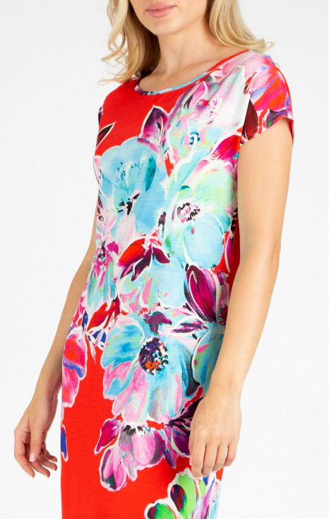 Floral printed dress