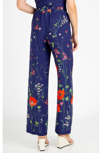 Wide Leg Trousers in Blue [1]