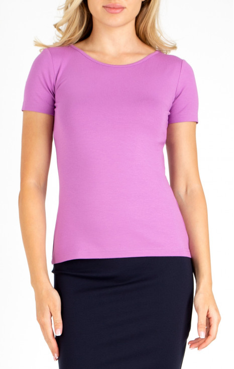 Fitted top in Violet