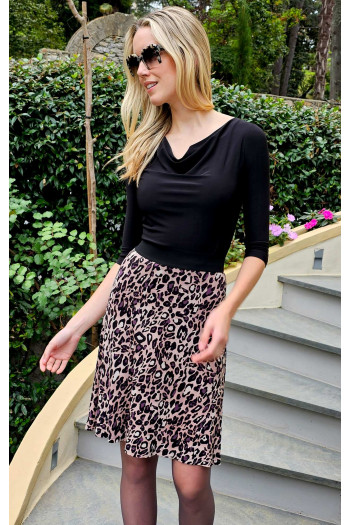 A line Jersey Skirt