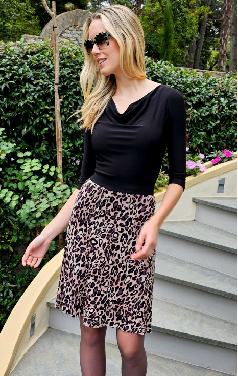 A line Jersey Skirt