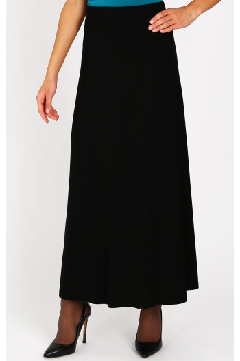 Black maxi skirt