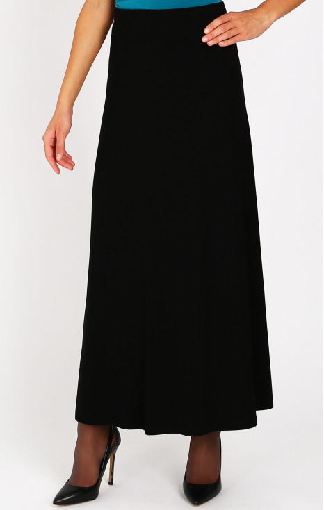 Black maxi skirt