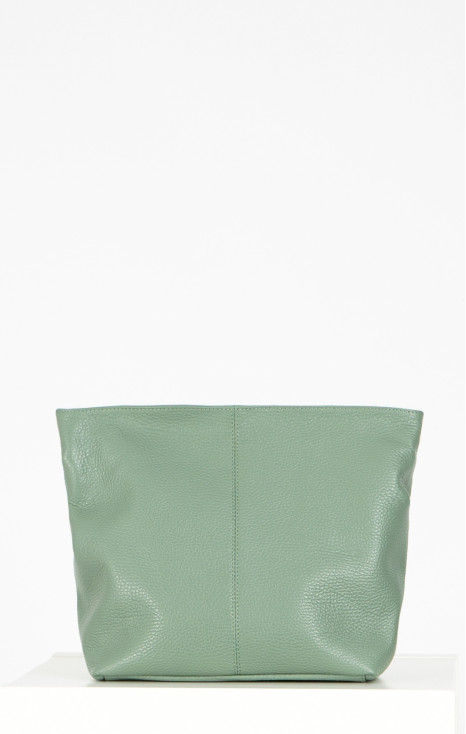 Leather bag in Menta