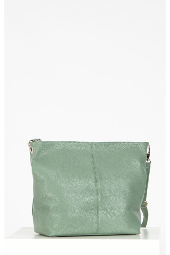 Leather bag in Menta